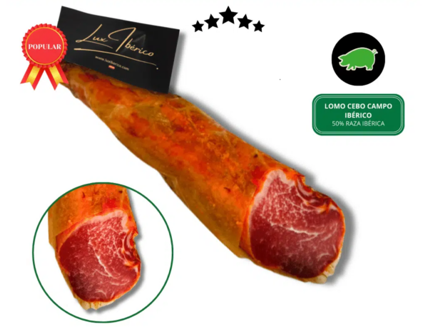 Lomo de Cebo Campo 50% Raza Ibérico Lux Ibérico